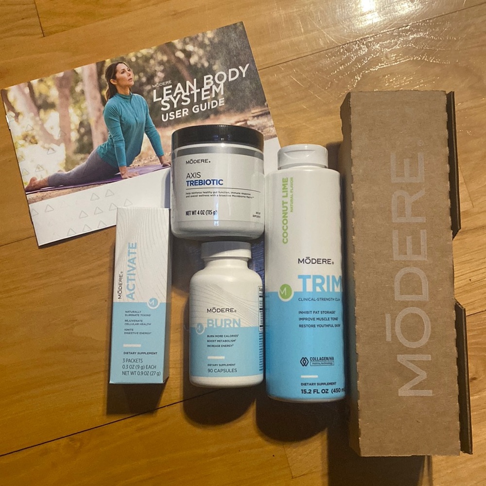 Modere Lean Body System with Axis Trebiotic